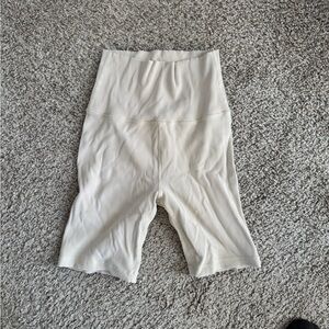 Aerie Beige Ribbed Shorts